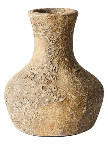 Vase "Eris" in Sand - (H)24 x Ø 10 cm