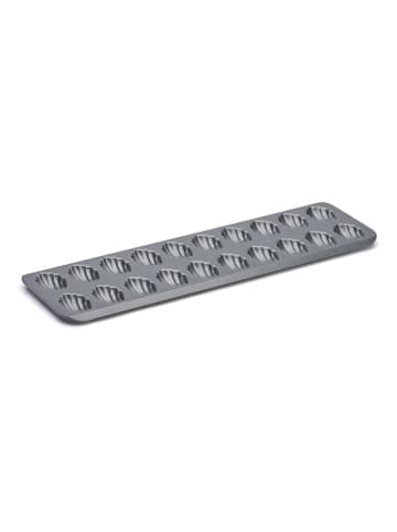 Mini-Madeleine-Backform in Grau - (L)39,7 x (B)12 cm
