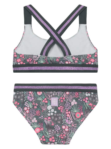 Bikini w kolorze czarnym ze wzorem