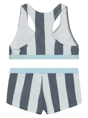 Bikini in Grau/ Blau