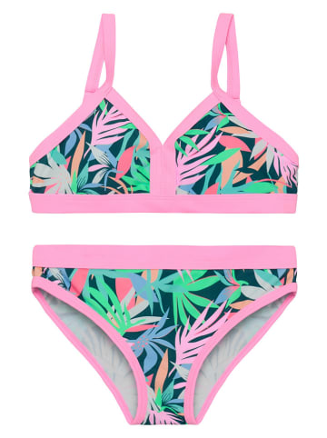 Bikini w kolorze jasnoróżowym ze wzorem