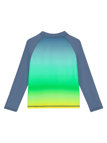 Badeshirt in Blau/ Bunt