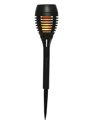 LED-Solar-Fackel in Schwarz - (L)27 x Ø 7,5 cm