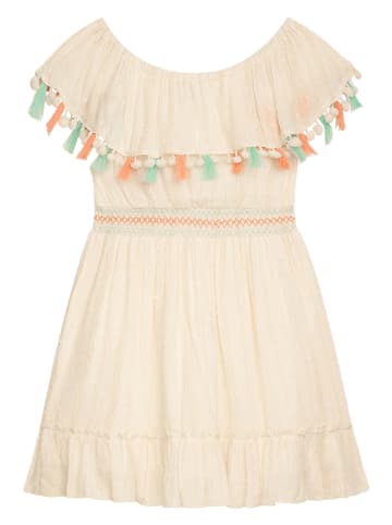 Kleid in Beige