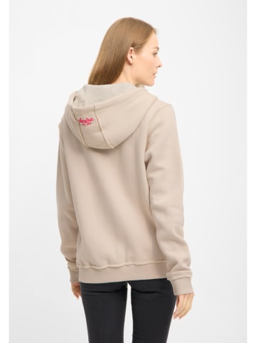 Bluza w kolorze różowo-beżowym