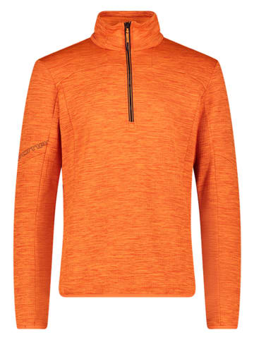 Fleece trui oranje