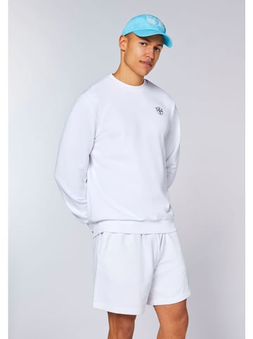 Sweatshirt in Weiß