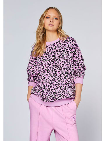 Bluza w kolorze jasnoróżowo-czarnym