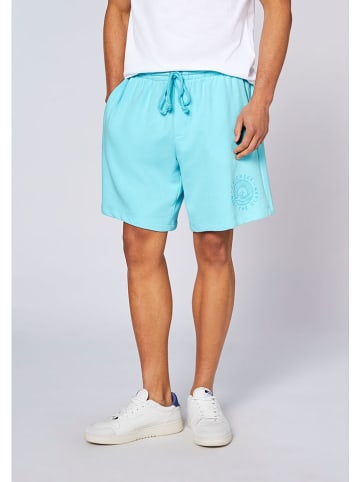 Sweatshort lichtblauw