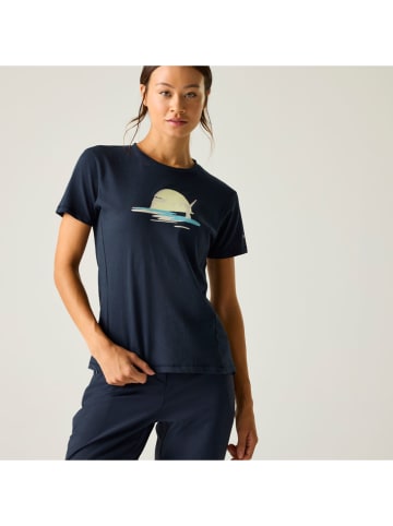 Shirt "Tranquility III" donkerblauw