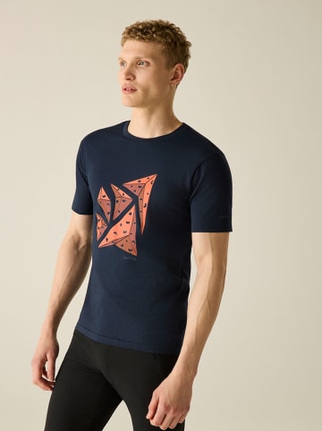 Koszulka funkcyjna "Movement III" w kolorze granatowym