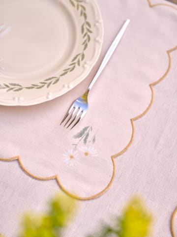 Tischset ''Scallop'' in Beige - (L)35 x (B)45 cm
