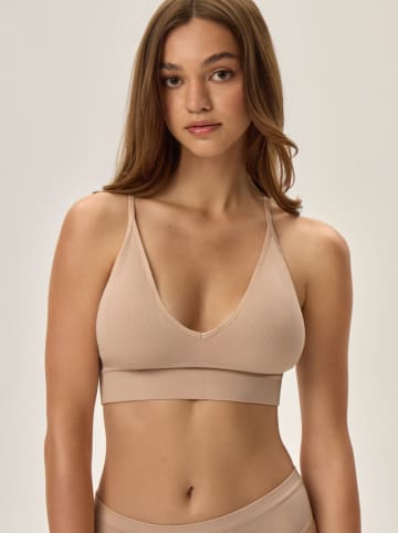 2er-Set: Bustiers in Schwarz/ Beige