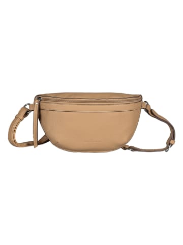 Brustbeutel "Lina" in Hellbraun - (B)29 x (H)14,5 x (T)8 cm