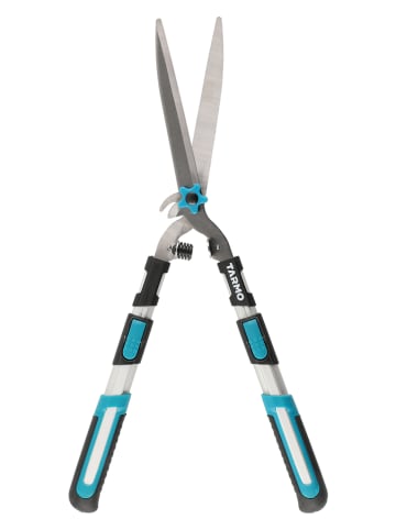 Teleskop-Heckenschere in Blau/ Silber - (H)70 cm