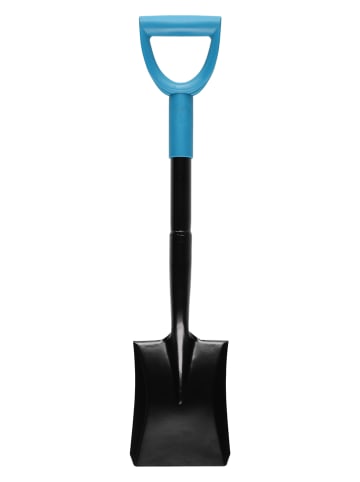 Mini-Gartenschaufel in Blau/ Schwarz - (B)16 x (H)74 cm