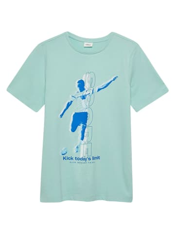 Shirt turquoise