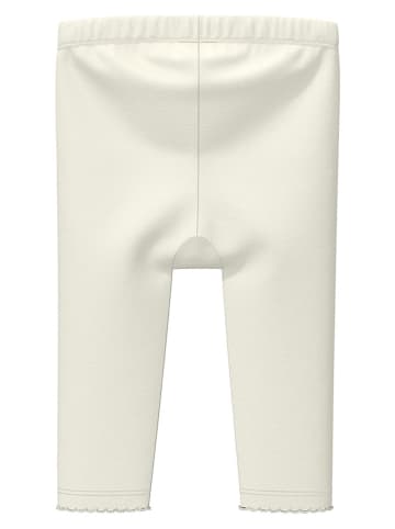 Legginsy w kolorze kremowym