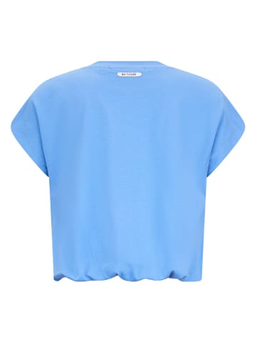 Shirt "Rosette" lichtblauw