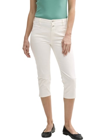 Capri-spijkerbroek - slim fit - wit