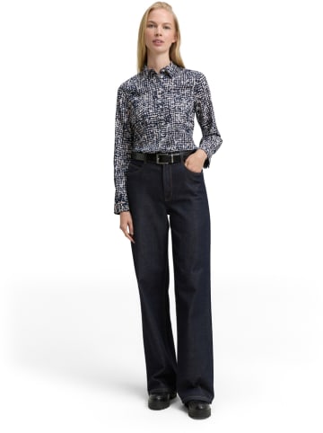 Bluse in Dunkelblau