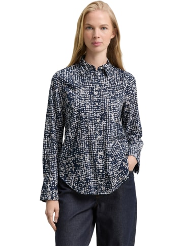 Bluse in Dunkelblau