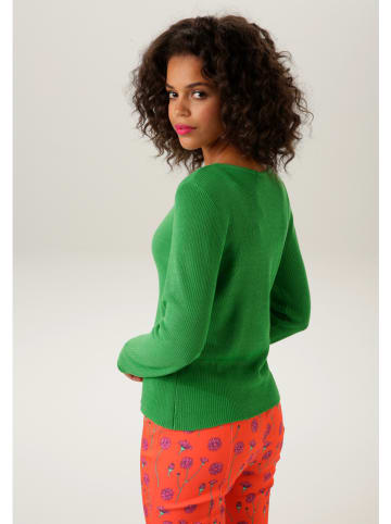 Cardigan in Grün