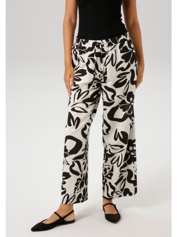 Broek wit/zwart