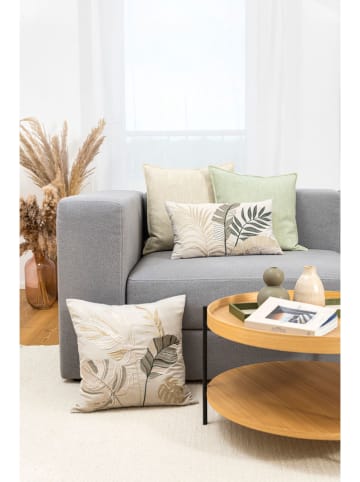 Kussenhoes "Nisha" crème/lichtroze - (L)30 x (B)50 cm