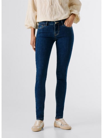 Dżinsy - Skinny fit - w kolorze granatowym