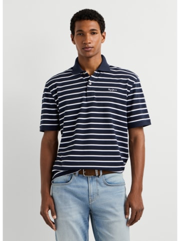 Koszulka polo "Monty" w kolorze granatowym