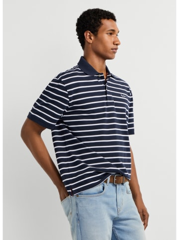 Koszulka polo "Monty" w kolorze granatowym