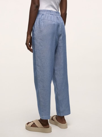 Linnen broek blauw
