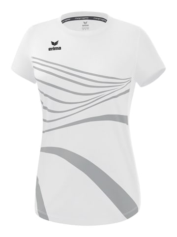 Trainingsshirt "Racing" in Weiß