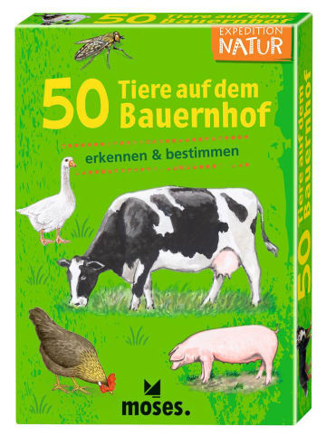 Kartenspiel ''50 Tiere auf dem Bauernhof'' - ab 6 Jahren