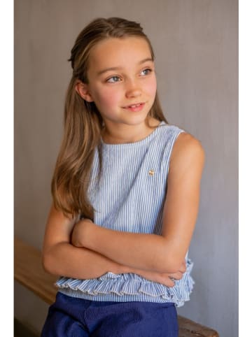 Bluzka "Chloe" w kolorze błękitnym