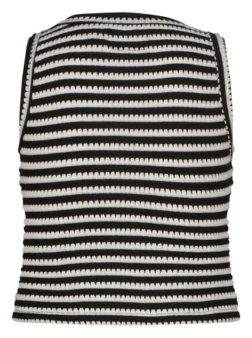 Top "Taja" zwart/wit