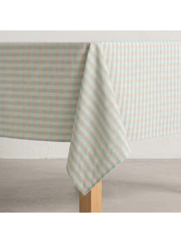 Tischdecke "Novy" in Türkis/ Beige
