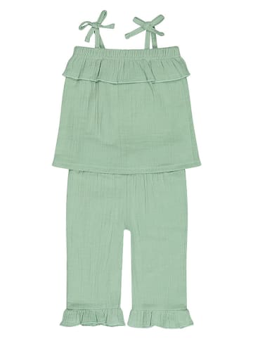 2-delige outfit turquoise