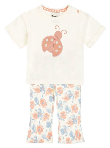 2-delige outfit crème