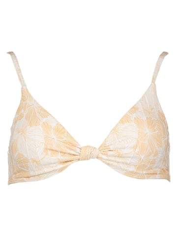 Biustonosz bikini "Love The Surf" w kolorze beżowym