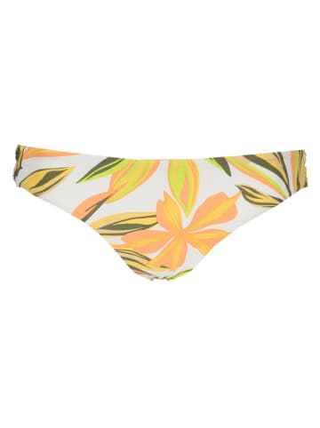Bikinislip "Beach Classics" wit/geel/oranje