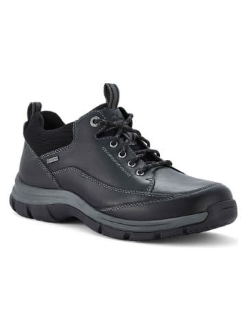 Leder-Trekkingschuhe "Spypath Lo GTX" in Schwarz