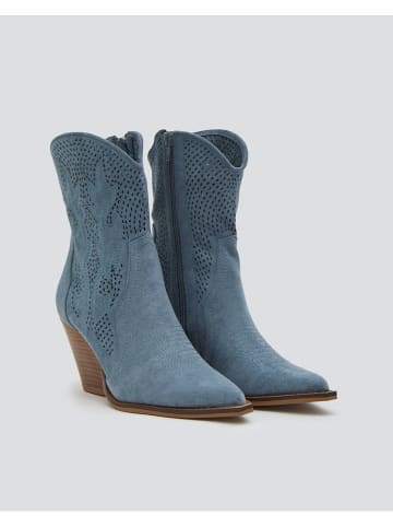Stiefeletten in Blau