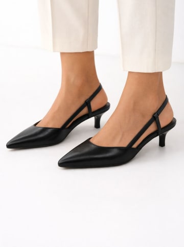 Slingpumps in Schwarz
