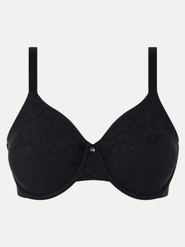 Biustonosz minimizer w kolorze czarnym