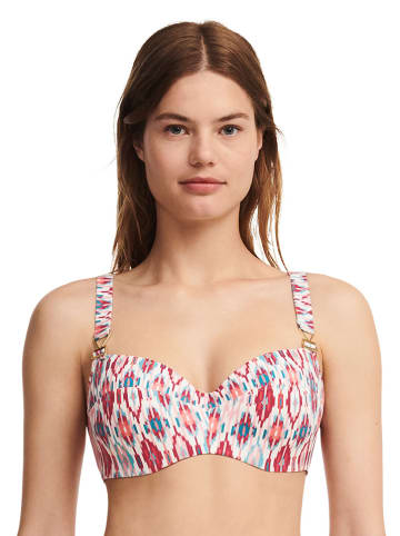 Biustonosz bikini ze wzorem