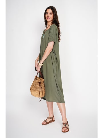 Kleid in Khaki
