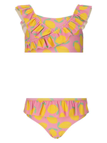 Bikini "Tropical" in Rosa/ Gelb