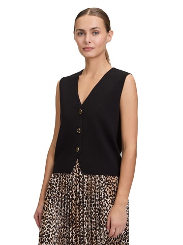 Gebreide gilet zwart